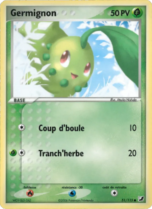Carte Germignon 51/115 – EX Forces Cachées
