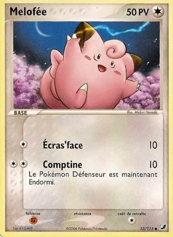 Carte Mélofée 53/115 – EX Forces Cachées