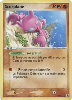 Carte Scorplane 57/115 – EX Forces Cachées