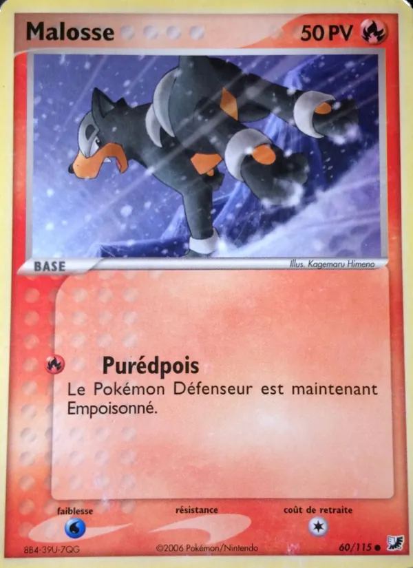 Carte Malosse 60/115 – EX Forces Cachées