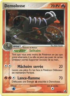 Carte Demolosse 7/115 – EX Forces Cachées