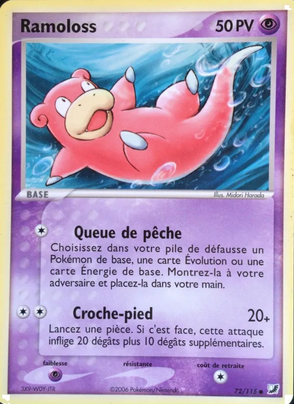 Carte Ramoloss 72/115 – EX Forces Cachées