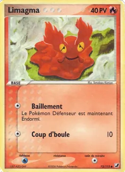 Carte Limagma 73/115 – EX Forces Cachées