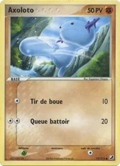 Carte Axoloto 79/115 – EX Forces Cachées