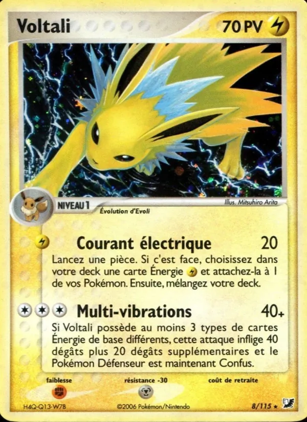 Carte Voltali 8/115 – EX Forces Cachées
