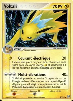 Carte Voltali 8/115 – EX Forces Cachées