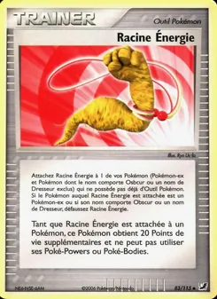 Carte Racine Énergie 83/115 – EX Forces Cachées