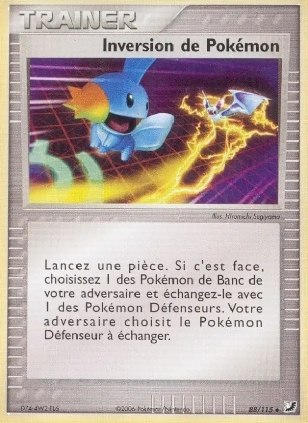 Carte Inversion de Pokémon 88/115 – EX Forces Cachées
