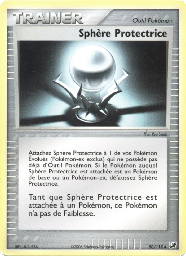 Carte Sphère Protectrice 90/115 – EX Forces Cachées