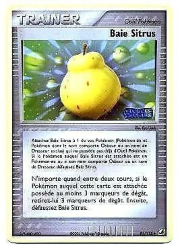 Carte Baie Sitrus 91/115 – EX Forces Cachées