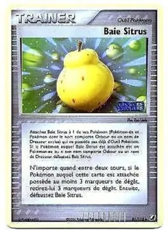 Carte Baie Sitrus 91/115 – EX Forces Cachées