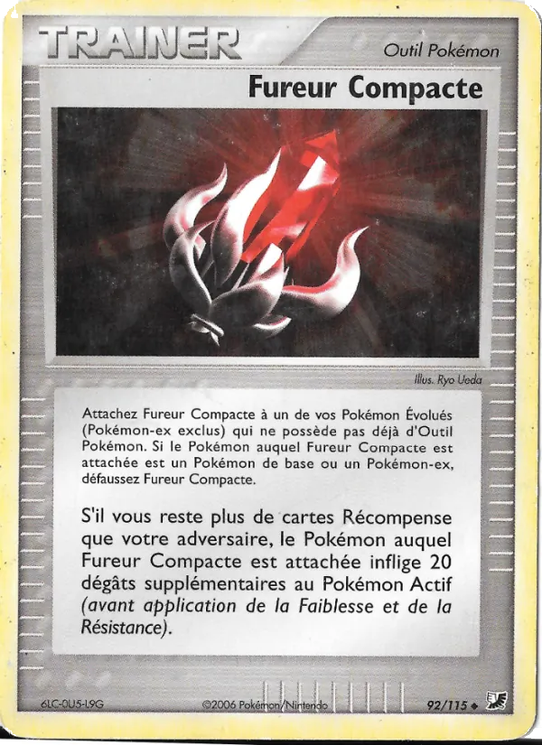 Carte Fureur Compacte 92/115 – EX Forces Cachées