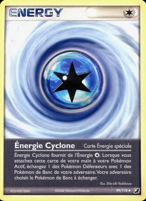 Carte Énergie Cyclone 99/115 – EX Forces Cachées