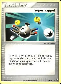Carte Super rappel 100/113 – EX Espèces Delta