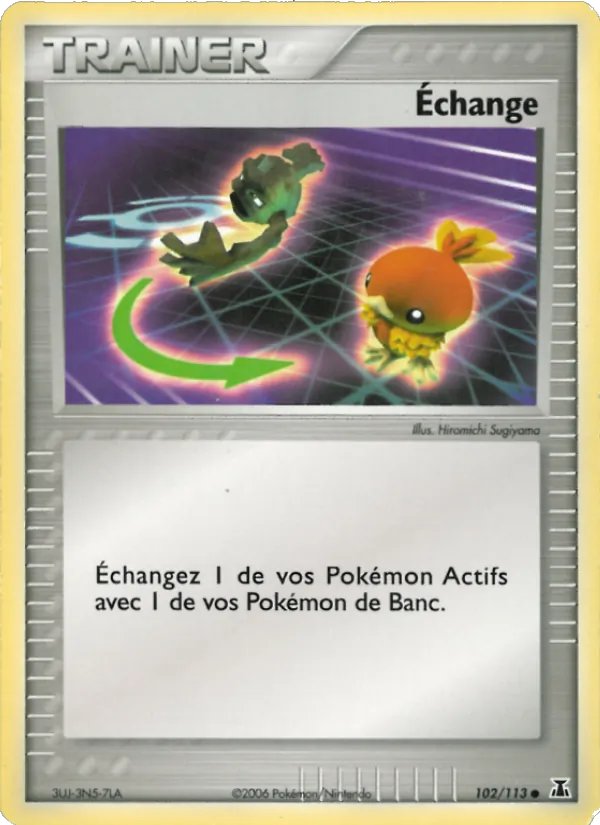 Carte Échange 102/113 – EX Espèces Delta
