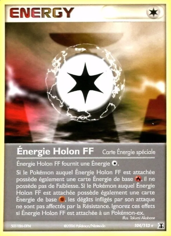 Carte Énergie Holon FF 104/113 – EX Espèces Delta
