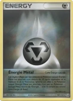 Carte Énergie Métal 107/113 – EX Espèces Delta