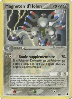 Carte Magneton d'Holon 22/113 – EX Espèces Delta