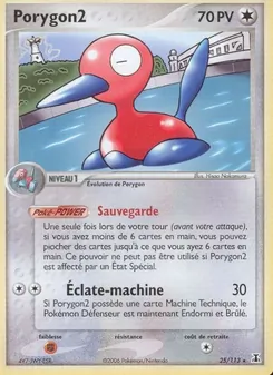 Carte Porygon2 25/113 – EX Espèces Delta