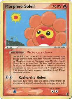 Carte Morpheo Soleil 31/113 – EX Espèces Delta