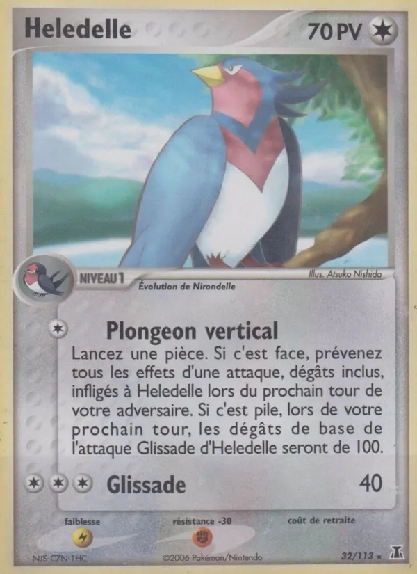 Carte Hélédelle 32/113 – EX Espèces Delta