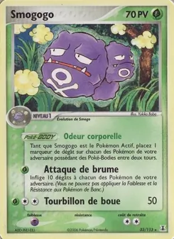 Carte Smogogo 33/113 – EX Espèces Delta