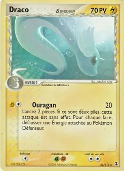 Carte Draco δ 42/113 – EX Espèces Delta