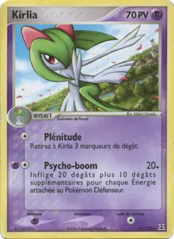 Carte Kirlia 47/113 – EX Espèces Delta