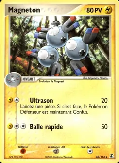 Carte Magnéton 48/113 – EX Espèces Delta