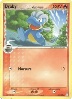 Carte Draby δ 57/113 – EX Espèces Delta