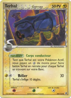 Carte Terhal δ 59/113 – EX Espèces Delta