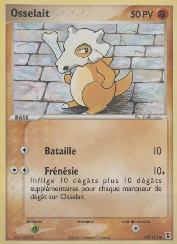 Carte Osselait 60/113 – EX Espèces Delta