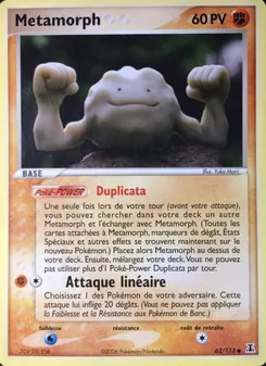 Carte Métamorph 62/113 – EX Espèces Delta