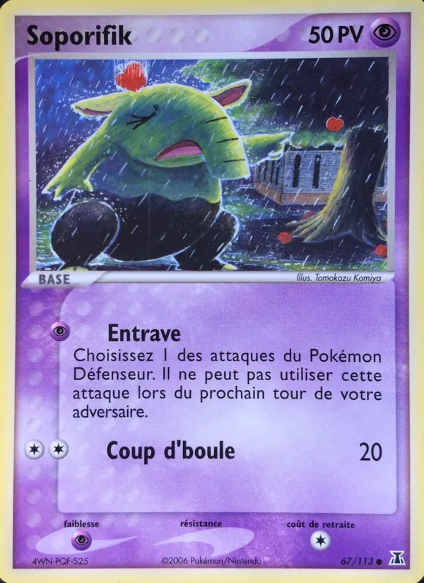 Carte Soporifik 67/113 – EX Espèces Delta