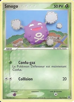 Carte Smogo 72/113 – EX Espèces Delta