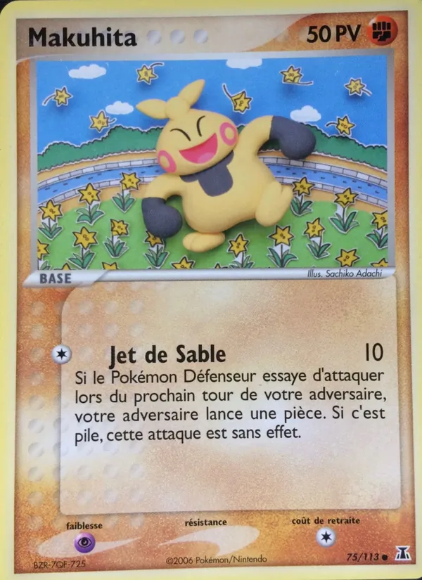 Carte Makuhita 75/113 – EX Espèces Delta