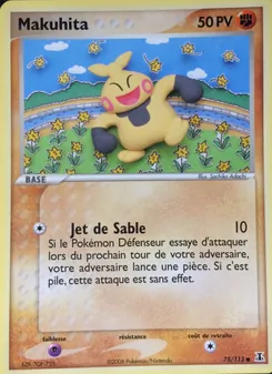 Carte Makuhita 75/113 – EX Espèces Delta