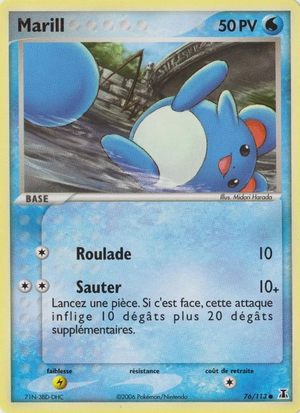 Carte Marill 76/113 – EX Espèces Delta