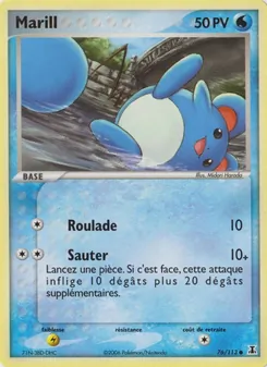 Carte Marill 76/113 – EX Espèces Delta