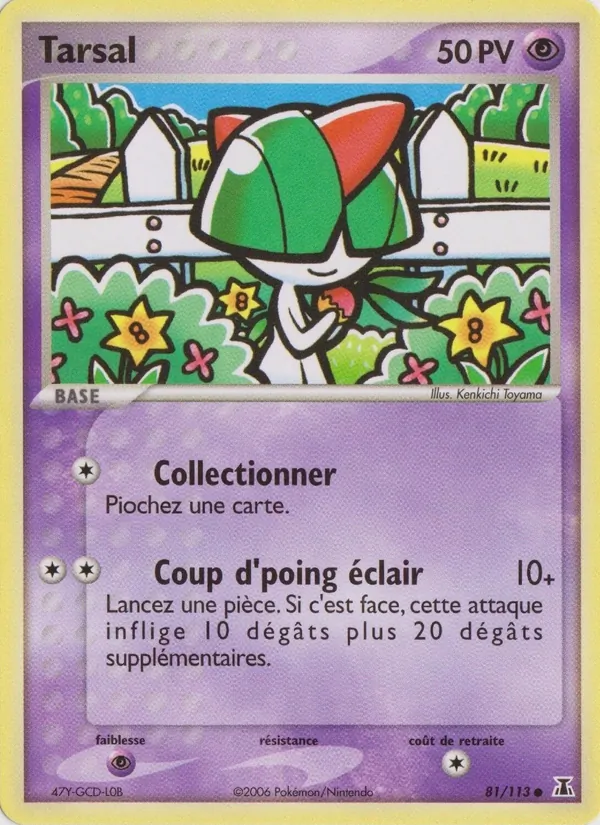Carte Tarsal 81/113 – EX Espèces Delta