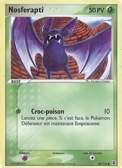 Carte Nosferapti 88/113 – EX Espèces Delta