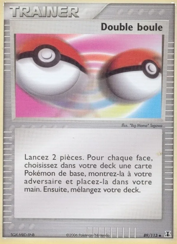 Carte Double boule 89/113 – EX Espèces Delta