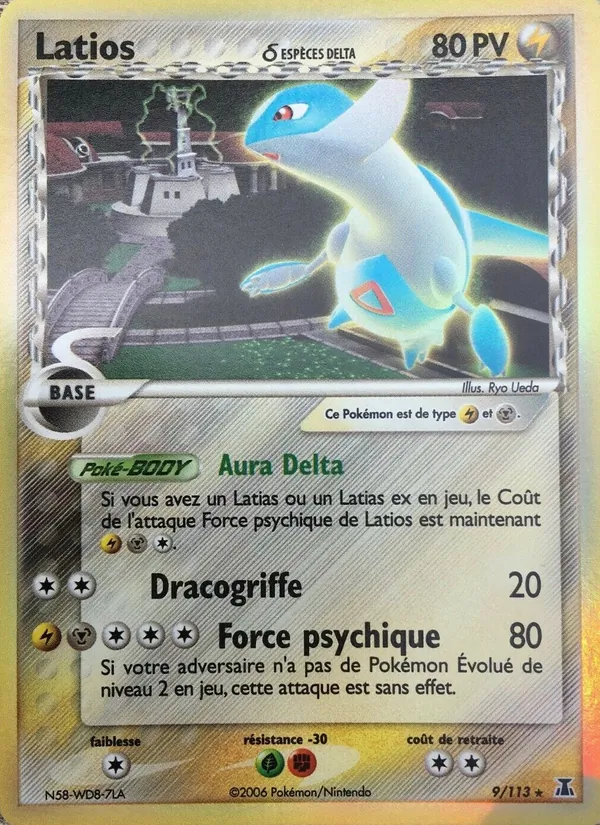 Carte Latios δ 9/113 – EX Espèces Delta