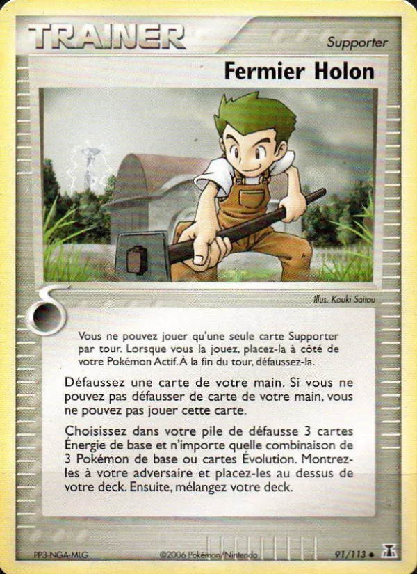 Carte Fermier Holon 91/113 – EX Espèces Delta