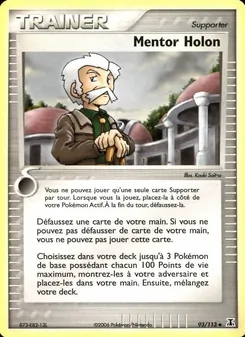 Carte Mentor Holon 93/113 – EX Espèces Delta