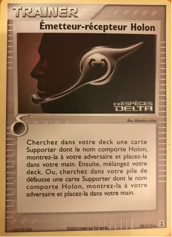 Carte Émetteur-récepteur Holon 98/113 – EX Espèces Delta