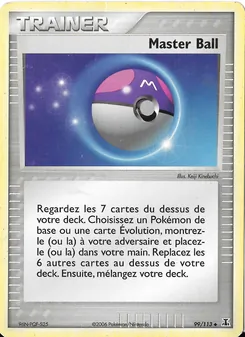 Carte Master Ball 99/113 – EX Espèces Delta