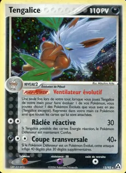 Carte Tengalice 12/92 – EX Créateurs de légendes