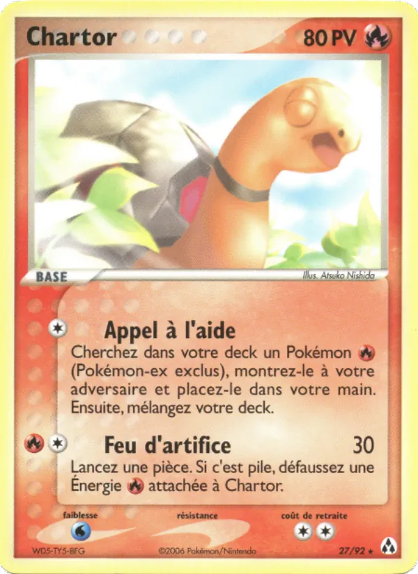 Carte Chartor 27/92 – EX Créateurs de légendes