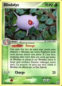 Carte Blindalys 30/92 – EX Créateurs de légendes